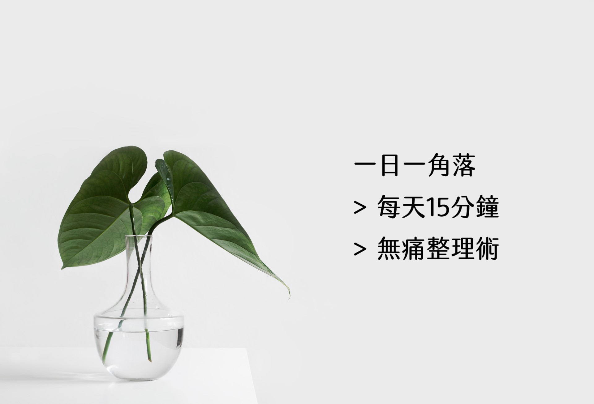 【嘉鴻筆記】一日一角落,每天15分鐘,無痛整理術 1 【嘉鴻筆記】一日一角落,每天15分鐘,無痛整理術 1